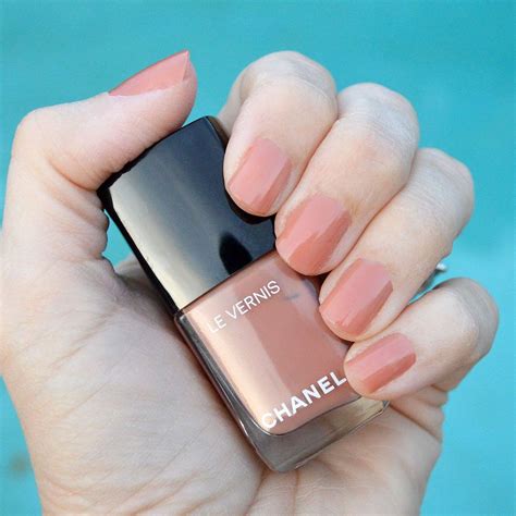 chanel green gold nail polish|Chanel bleached mauve nail polish.